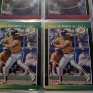 2 Mark McGuire cards for sale